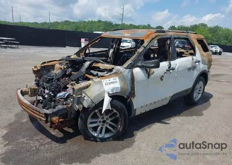 2015 Ford Explorer from USA, damaged, VIN 1FM5K8B86FGA28592